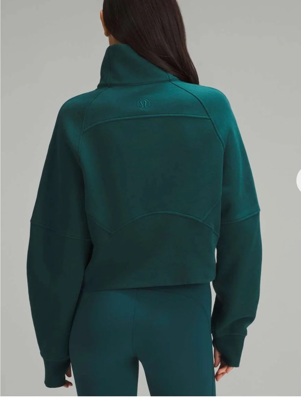 lululemon athletica Scuba Funnel-Neck Half-Zip Hoodie NWOT